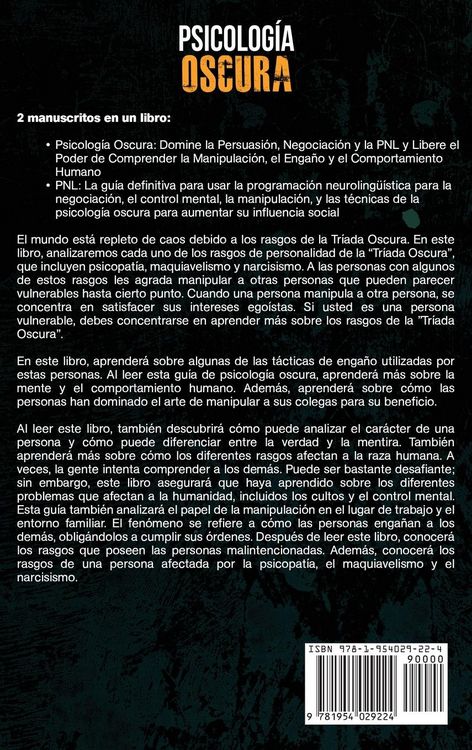 Produktbild: Psicolog&iacute;a Oscura