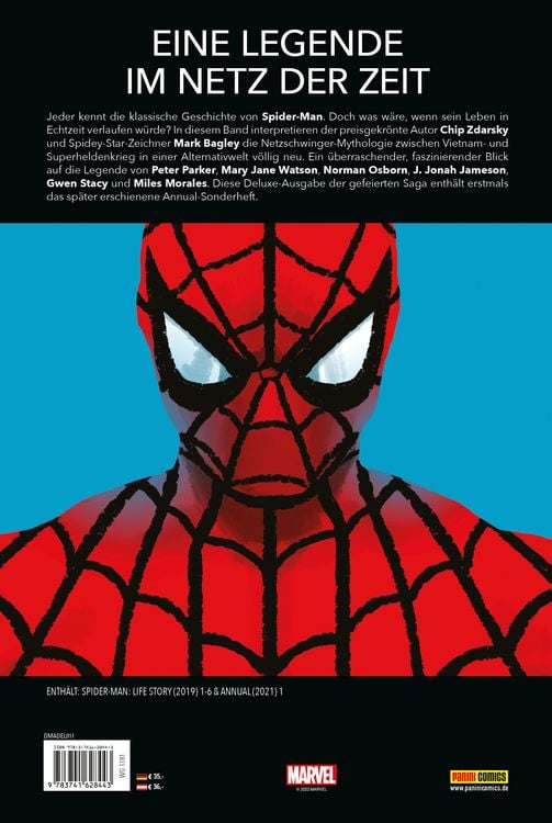 Produktbild: Spider-Man: Die Geschichte eines Lebens (Neuauflage)