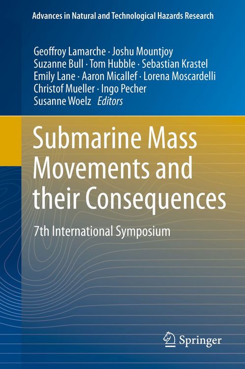 Produktbild: Submarine Mass Movements and their Consequences