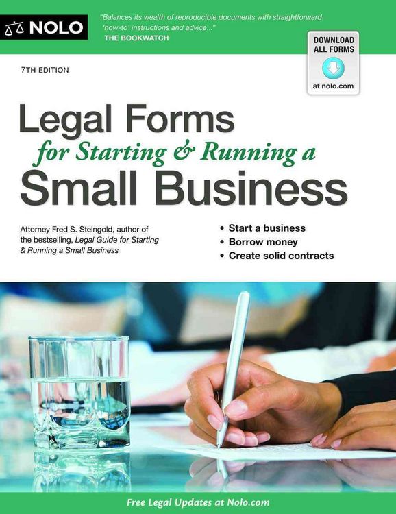 Produktbild: Legal Forms for Starting & Running a Small Business
