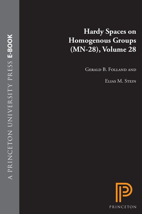 Produktbild: Hardy Spaces on Homogeneous Groups