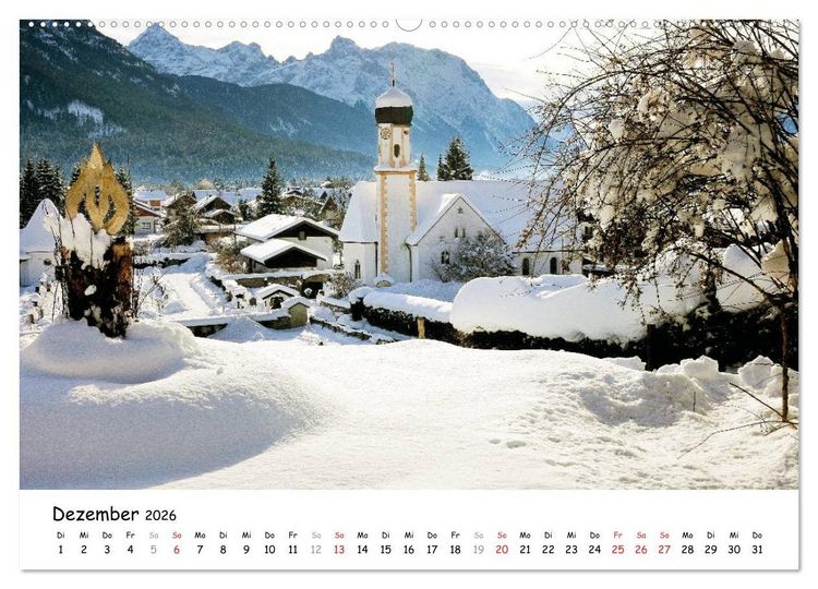 Produktbild: Wundersch&ouml;nes Isartal 2026 (hochwertiger Premium Wandkalender 2026 DIN A2 quer), Kunstdruck in Hochglanz