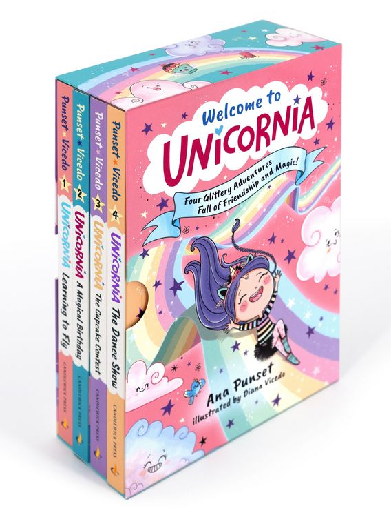 Produktbild: Welcome to Unicornia: Four Glittery Adventures Full of Friendship and Magic!