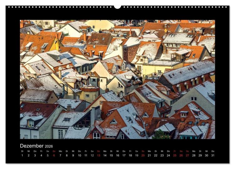 Produktbild: Heidelberg Views - Heidelberger Ansichten (Wandkalender 2026 DIN A2 quer), CALVENDO Monatskalender