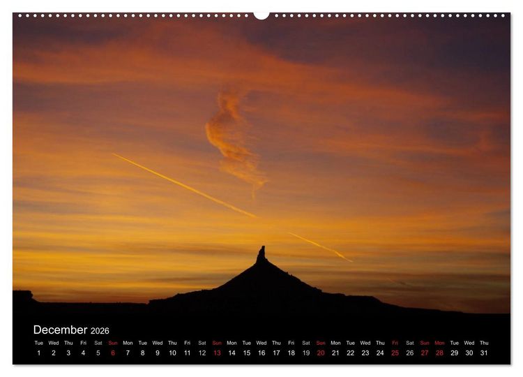 Produktbild: Spectacular Utah / UK-Version (High Quality Premium Wall Calendar 2026 DIN A2 landscape),CALVENDO 12 Month Wall Calendar