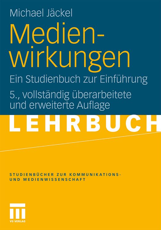Produktbild: Medienwirkungen