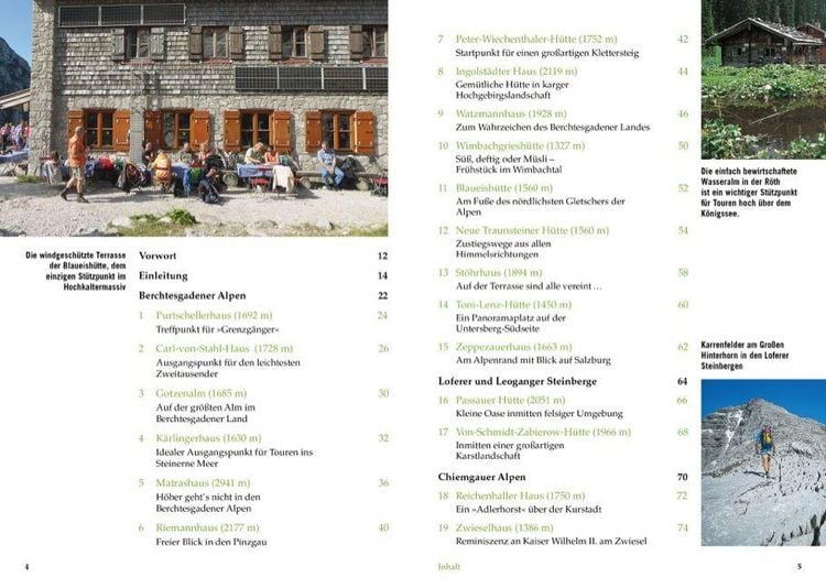 Produktbild: Das gro&szlig;e H&uuml;ttenwanderbuch