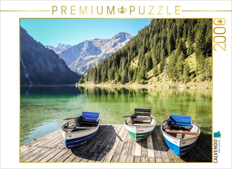 Produktbild: CALVENDO Puzzle Ein Motiv aus dem Kalender Naturparadies Allg&auml;u - Von Oberstdorf bis F&uuml;ssen | 2000 Teile Lege-Gr&ouml;&szlig;e 90x67cm Foto-Puzzle f&uuml;r gl&uuml;ckliche Stunden