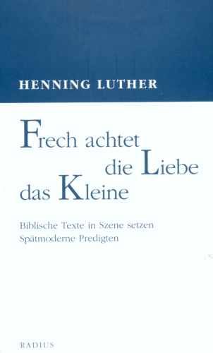 Produktbild: Frech achtet die Liebe das Kleine