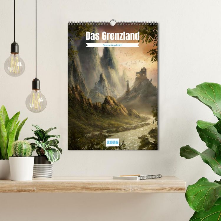 Produktbild: Das Grenzland (Wandkalender 2026 DIN A3 hoch), CALVENDO Monatskalender
