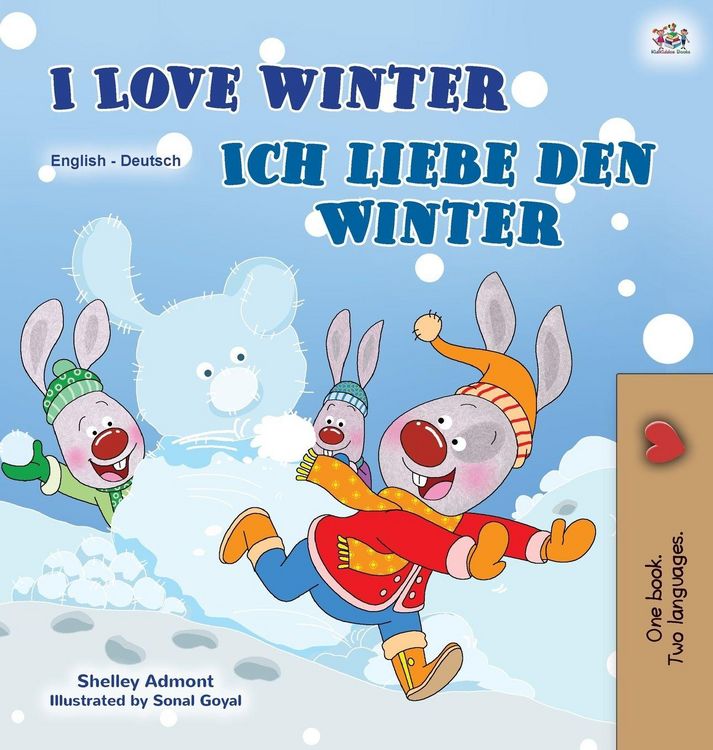 Produktbild: I Love Winter (English German Bilingual Children's Book)