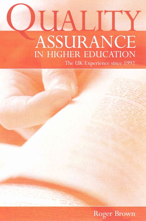 Produktbild: Quality Assurance in Higher Education