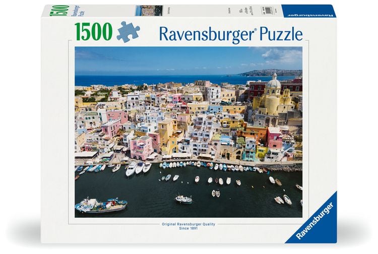 Produktbild: Erwachsenenpuzzle 1500 Teile - Buntes Procida Italien