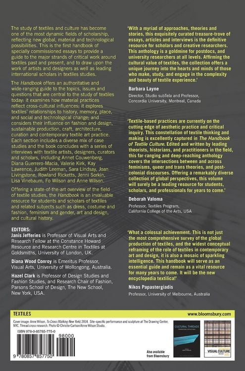 Produktbild: The Handbook of Textile Culture