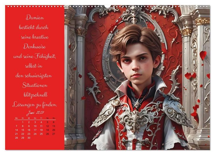 Produktbild: Mondkinder der Dunkelheit (hochwertiger Premium Wandkalender 2027 DIN A2 quer), Kunstdruck in Hochglanz