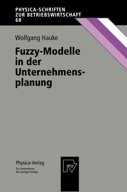 Produktbild: Fuzzy-Modelle in der Unternehmensplanung