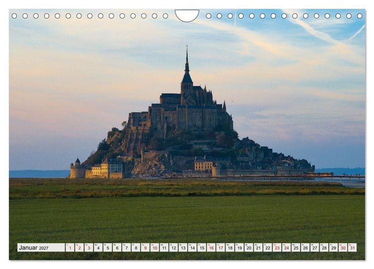 Produktbild: Begeisterung f&uuml;r die Bretagne (Wandkalender 2027 DIN A4 quer), CALVENDO Monatskalender