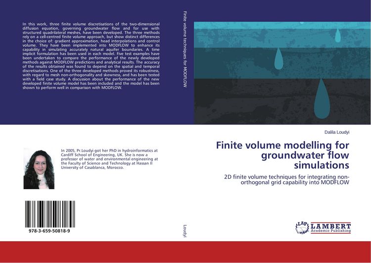 Produktbild: Finite volume modelling for groundwater flow simulations