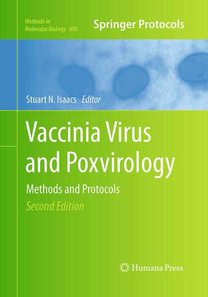 Produktbild: Vaccinia Virus and Poxvirology
