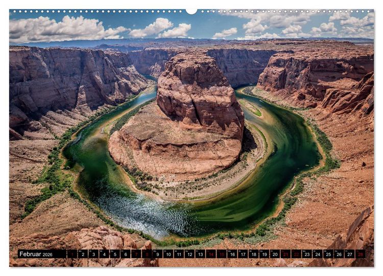 Produktbild: Go West. USA - Die Highlights des S&uuml;dwesten (hochwertiger Premium Wandkalender 2026 DIN A2 quer), Kunstdruck in Hochglanz