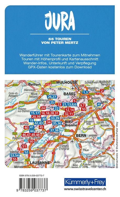 Produktbild: K&uuml;mmerly+Frey Wanderf&uuml;hrer Jura
