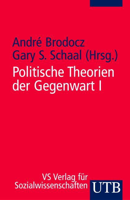 Produktbild: Politische Theorien der Gegenwart 1