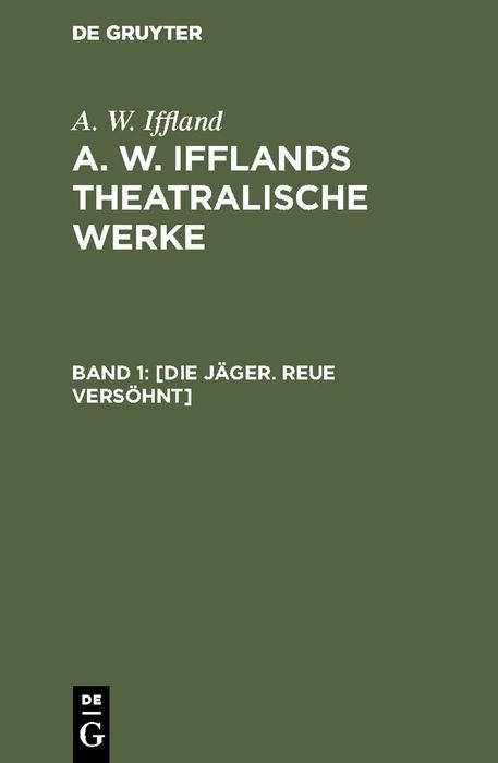Produktbild: [Die J&auml;ger. Reue vers&ouml;hnt]