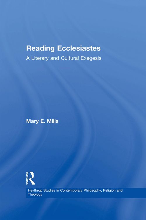 Produktbild: Reading Ecclesiastes