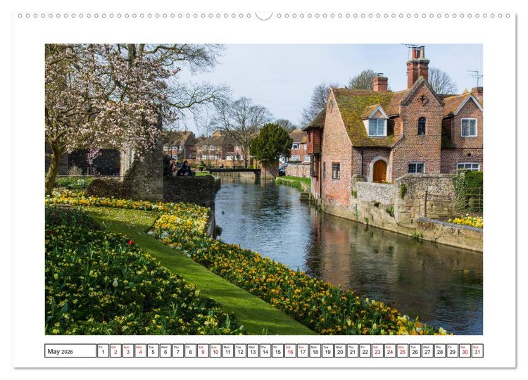 Produktbild: Enchanting England (Wall Calendar 2026 DIN A2 landscape), CALVENDO 12 Month Wall Calendar