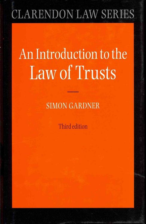 Produktbild: An Introduction to the Law of Trusts