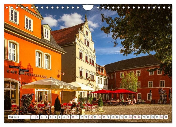 Produktbild: Kulturstadt Weimar - Stadt der Klassiker (Wandkalender 2026 DIN A4 quer), CALVENDO Monatskalender
