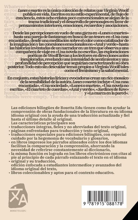 Produktbild: Lunes o martes - Monday or Tuesday