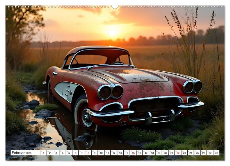 Produktbild: Vergessene Legenden (hochwertiger Premium Wandkalender 2026 DIN A2 quer), Kunstdruck in Hochglanz
