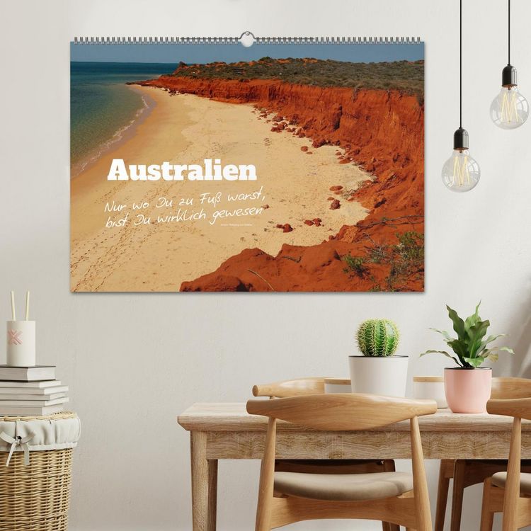 Produktbild: Australien - "Nur wo Du zu Fu&szlig; warst, bist Du wirklich gewesen" (Wandkalender 2026 DIN A2 quer), CALVENDO Monatskalender