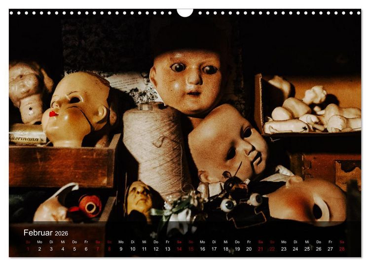 Produktbild: Geheimnisvolle Orte - Die etwas anderen Lost Places (Wandkalender 2026 DIN A3 quer), CALVENDO Monatskalender
