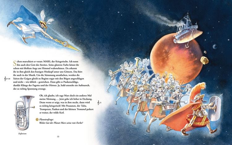 Produktbild: Die Planeten (Das musikalische Bilderbuch mit CD und zum Streamen)