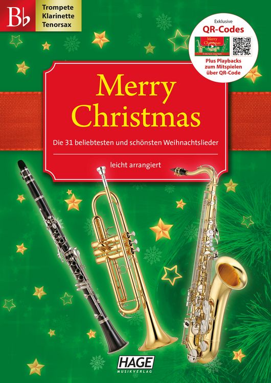 Produktbild: Merry Christmas f&uuml;r B-Instrumente
