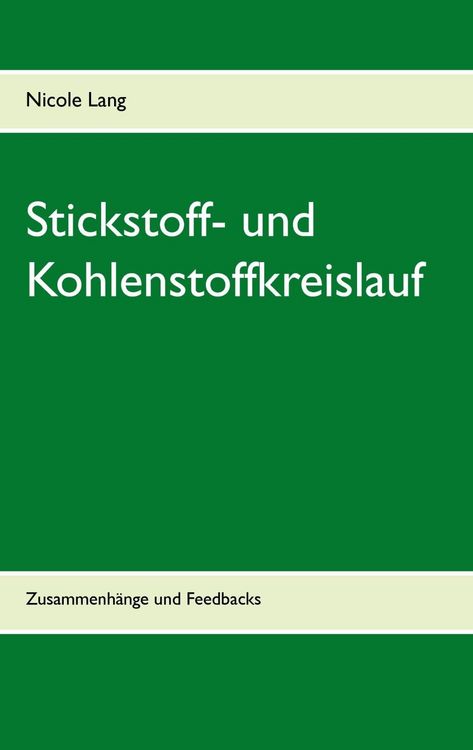 Produktbild: Stickstoff- und Kohlenstoffkreislauf