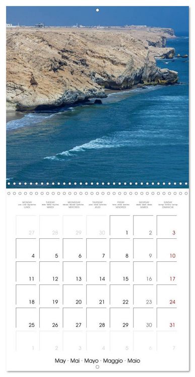 Produktbild: Oman, country of deserts (Wall Calendar 2026 12 &times; 12 Inch) CALVENDO 12 Month Wall Calendar