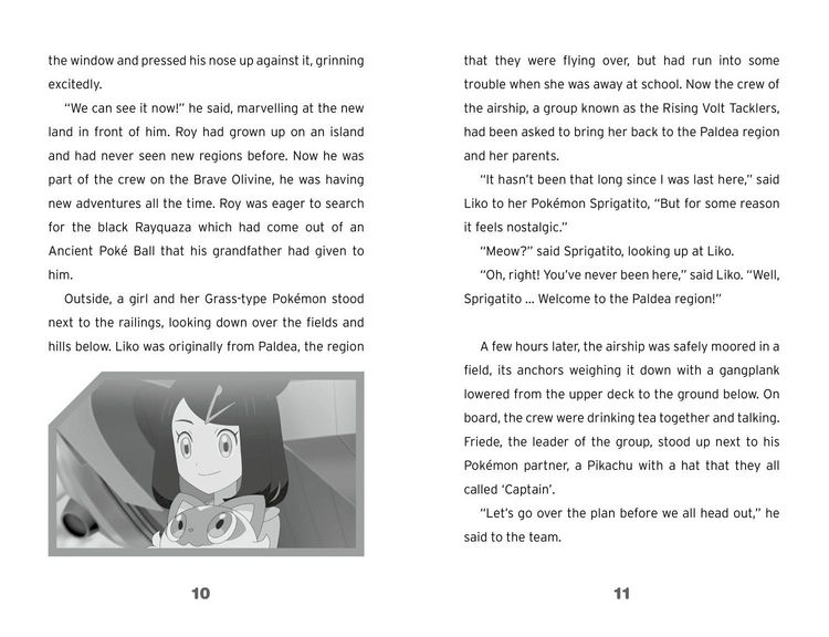 Produktbild: Pokemon: Journey in Paldea Chapter Book