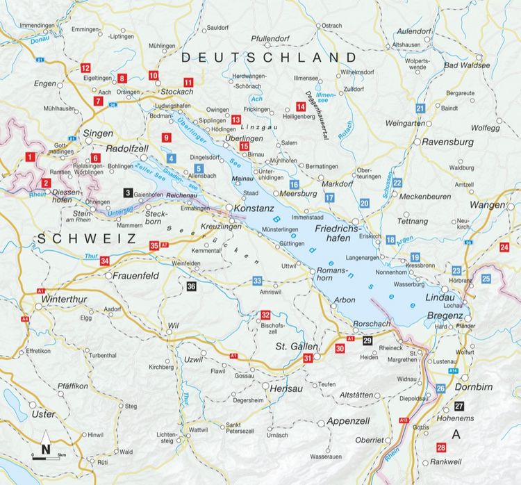 Produktbild: Vergessene Pfade Bodensee