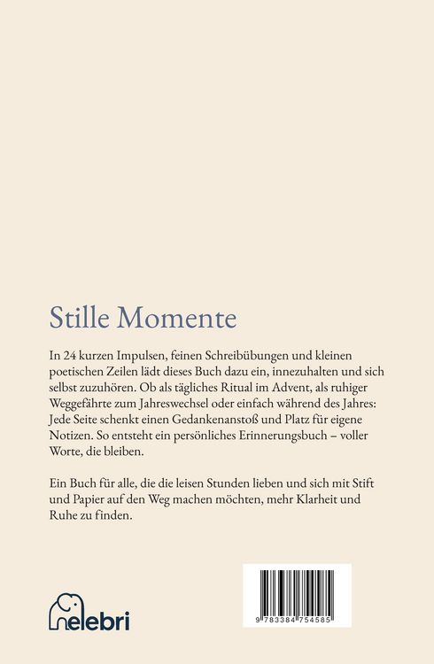 Produktbild: Stille Momente mit mehr als 20 Texten und Poesie zur Reflexion