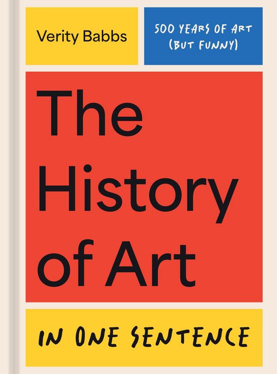 Produktbild: The History of Art in One Sentence