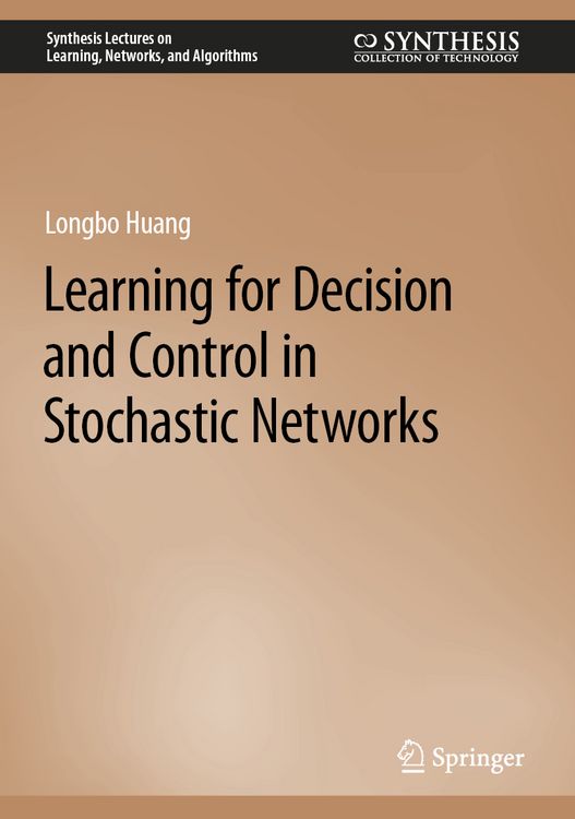 Produktbild: Learning for Decision and Control in Stochastic Networks