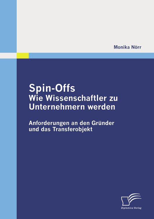 Produktbild: Spin-Offs: Wie Wissenschaftler zu Unternehmern werden