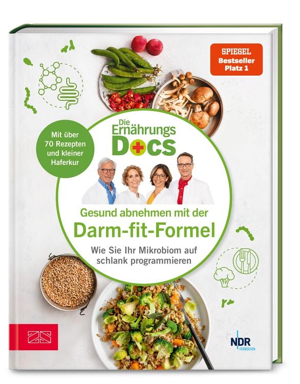 Produktbild: Die Ern&auml;hrungs-Docs  Gesund abnehmen mit der Darm-fit-Formel