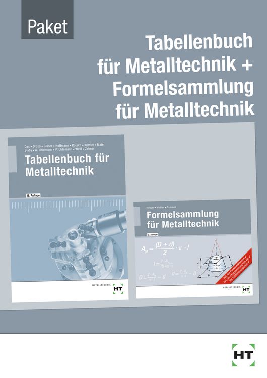 Produktbild: Paketangebot Tabellenbuch f&uuml;r Metalltechnik und Formelsammlung f&uuml;r Metalltechnik