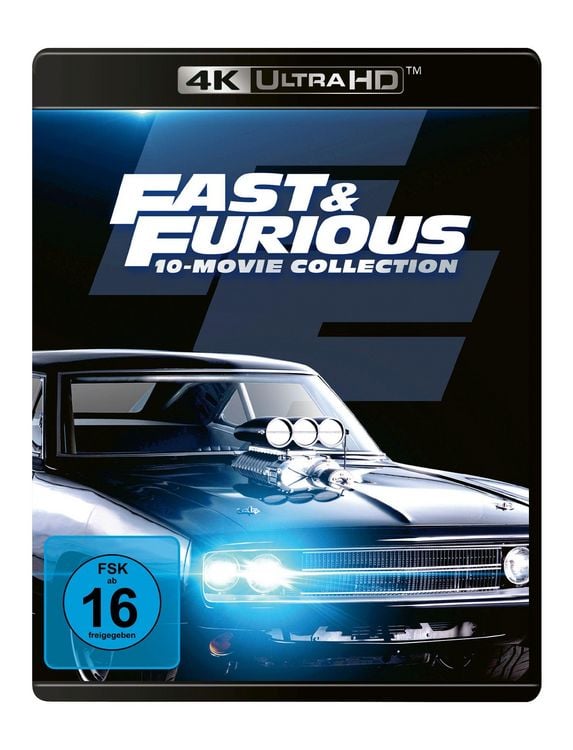 Produktbild: Fast & Furious - 10-Movie-Collection [10 x 4K Ultra HD]