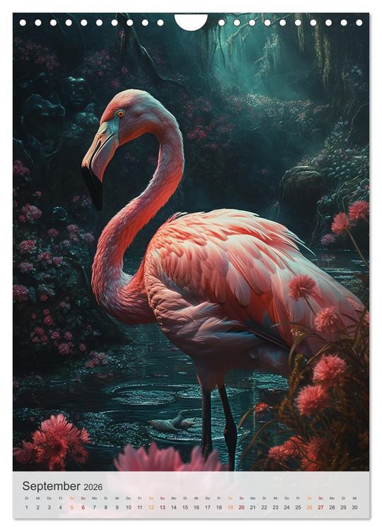 Produktbild: Fantastische Vogelwelt (Wandkalender 2026 DIN A4 hoch), CALVENDO Monatskalender