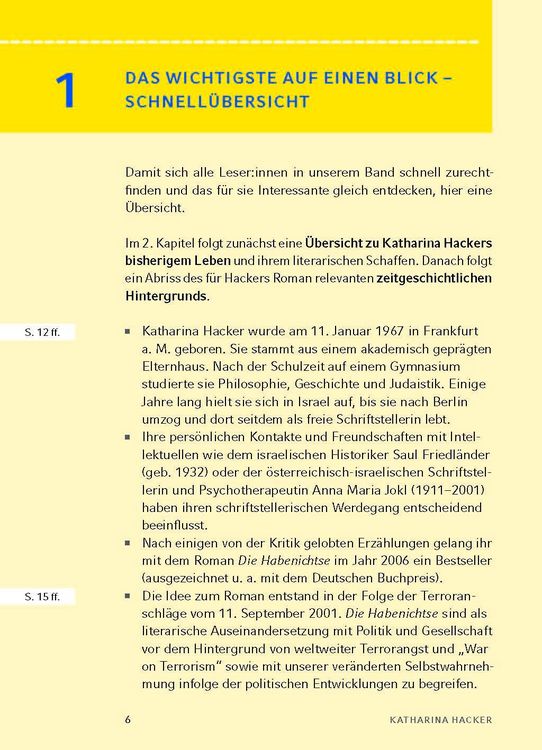 Die Habenichtse Kapitel Zusammenfassung 'Die Habenichtse - Textanalyse und Interpretation' - 'Nach Verlagen